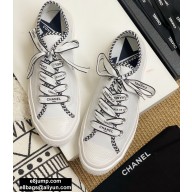 Chanel x Converse Lace-up Logo Sneakers 01 2020
