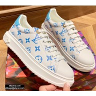 Louis Vuitton Time Out Sneakers White/Blue 2020