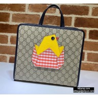 Gucci Children's GG Tote Bag with Chick 606192