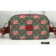 Gucci Small Shoulder Bag 574886 GG Apple Print 2020