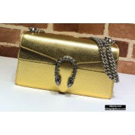 Gucci Dionysus Small Shoulder Bag 499623 Leather Gold 2020