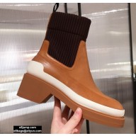 Hermes Heel Ankle Boots Brown 2020