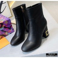 Louis Vuitton Heel 6.5cm Bliss Ankle Boots Black 2020