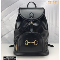 Gucci 1955 Horsebit Backpack Bag 620849 Leather Black 2020