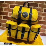 Gucci Off The Grid Backpack Bag 626160 Yellow 2020