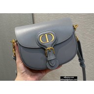 Dior Small Bobby Bag Bag in Box Calfskin Gray 2020