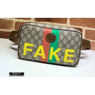 Gucci Fake/Not Print Belt Bag 602695 2020