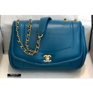 Chanel Lambskin Nude Flap Bag AS1178 Green 2020