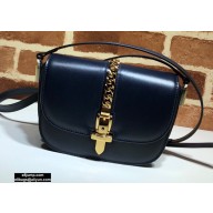 Gucci Sylvie 1969 Mini Shoulder Bag 615965 Blue 2020