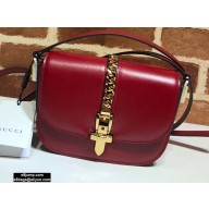 Gucci Sylvie 1969 Mini Shoulder Bag 615965 Red 2020