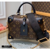 Louis Vuitton Petite Malle Souple Bag M45571 Black 2020