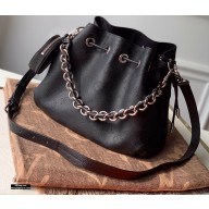 Louis Vuitton Bella Bucket Bag M57070 Black 2020