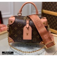 Louis Vuitton Petite Malle Souple Bag M45531 Peach 2020