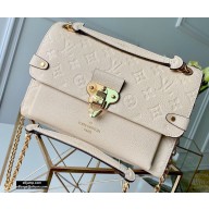 Louis Vuitton Monogram Empreinte Vavin PM Bag M44523 Creme
