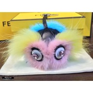 Fendi Fur Owl Bird Bag Bugs Charm 01