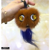 Fendi Fur Owl Bird Bag Bugs Charm 14