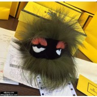 Fendi Fur Bag Bugs Charm 11