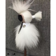 Fendi Fur Karlito Bag Charm 11