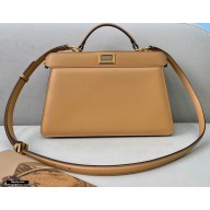 Fendi Iconic Peekaboo ISEEU East-West Bag Apricot 2020