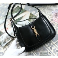 Gucci Jackie 1961 Mini Hobo Bag 637091 Leather Black 2020