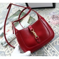 Gucci Jackie 1961 Mini Hobo Bag 637091 Leather Red 2020