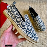 Ferragamo Sue Logo Canvas Espadrilles 2020