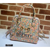 Gucci Horsebit 1955 Small Top Handle Bag 621220 Floral Print Liberty London 2020