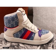 Gucci Web Screener High-top Sneakers 01 2020