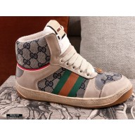 Gucci Web Screener High-top Sneakers 03 2020