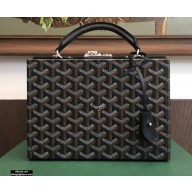 Goyard Regina Trunk Bag Black