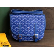 Goyard Belvedere PM Messenger Bag Blue