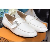 Tod's Timeless Loafers in leather White