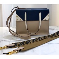 Fendi Flip Regular Medium Tote Bag Beige