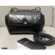 Alexander Wang Halo Quilted Crossbody Mini Bag Leather Black