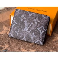 Louis Vuitton Monogram Pastel Noir Canvas Multiple Wallet M80017 2021