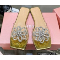 Mach & Mach Crystal Flower Slides PVC 03 2022