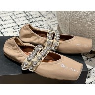 Alaia High-Quality Women's Ballet Flats beige 2024