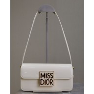 Miss Dior Flap Bag  Calfskin white 2024