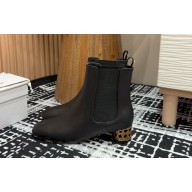Dior Icon Heeled Ankle Boot Black  leather  heel 4cm 2024