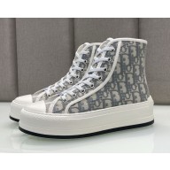 Dior Sneaker de caña alta con plataforma Walk'n' 02 2024