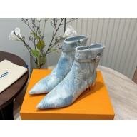 Louis Vuitton Silhouette Ankle Boot heel 4cm 02 2024