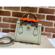 Gucci Diana mini tote bag beige 655661 2024