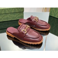 gucci Slippers Platform Mules Backless Loafer for Women 05 2024