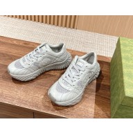 Gucci women's/men's Ripple sneaker grey 2024