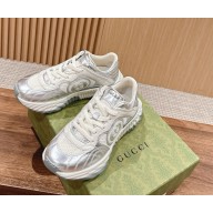 Gucci women's Ripple sneaker silvery 2024