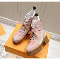 LOUIS VUITTON Laureate platform desert boot heel 7cm 02 2024