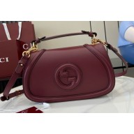 Gucci Blondie leather handbag red 815714 2024