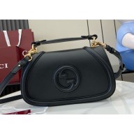 Gucci Blondie leather handbag black 815714 2024