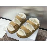 Dior Dioract Sandal Beige Suede Goatskin 2024