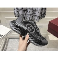 gucci women's/Men's Gucci Ripple sneaker black mesh 2024